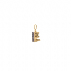 Burberry Women London Skyline Charm​ Gold/blue 81147611
