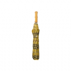Burberry Women Check Folding Umbrella Pear yellow 81170551
