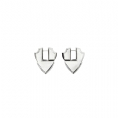 Burberry Women Shield Earrings Silver 80822221