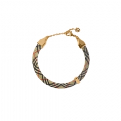 Burberry Women Check Print Bracelet Gold/sand 81092251
