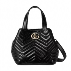 Gucci Women Gucci Betty small tote bag black leather ‎847386 AAFA1 1000