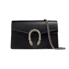 Gucci Women Dionysus mini bag black leather 476432 CAOGN 8176