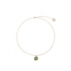 Burberry Women Frog Charm Necklace Gold/multicolour 81120281