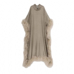 Gucci Women Printed silk twill long dress ‎861013 ZAUUN 2270 