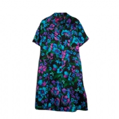 Gucci Women Printed silk jacquard chemisier dress 874026 ZAVNA 5082