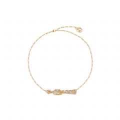 Burberry Men Logo Chain Necklace Gold 81202421