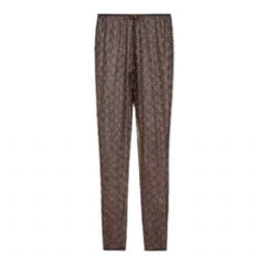 Gucci Women Tulle leggings with GG crystals 858620 XUAOC 2322