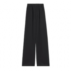 Gucci Women Silk crêpe de chine pants black ‎864807 ZAAOG 1000