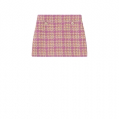 Gucci Women Wool bouclé skirt multicolor 853017 ZAULX 5661