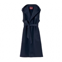 Gucci Women Wool sleeveless coat with embroidery 854400 ZAAL6 4440