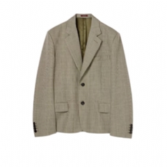 Gucci Women Prince of Wales wool jacket 854377 ZAUIU 2113