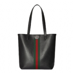 Gucci Women Ophidia medium tote bag black soft leather 834465 AAE1A 1042