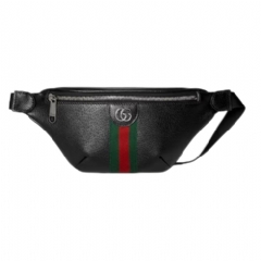 Gucci Women Ophidia small belt bag black soft leather 839106 AAE1B 1043