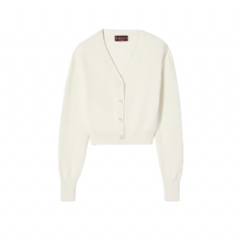 Gucci Women Cotton cardigan with embroidery 856136 XKFFI 9858