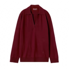 Gucci Women Extra fine wool polo top 793883 XKFA8 6318