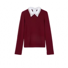 Gucci Women Wool sweater with crystal Horsebit 793141 XKFB6 6151