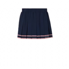 Gucci Women Pleated skirt with striped trim 691712 XKD27 4915