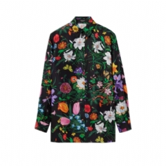 Gucci Women Printed silk twill shirt 864570 ZAUU8 1066