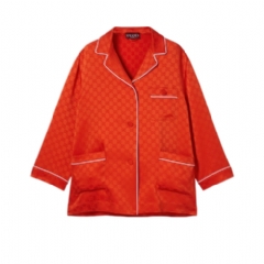 Gucci Women GG satin shirt 836310 ZAQKJ 7481