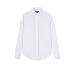 Gucci Women Cotton poplin shirt with embroidery ‎840883 Z7AE6 9000
