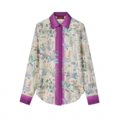 Gucci Women Printed silk twill shirt 856092 ZAUK7 9224